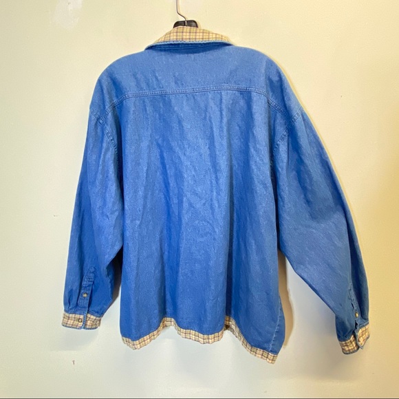 Lighthouse Apparel Vintage Denim Shacket Size XXL - Picture 11 of 15